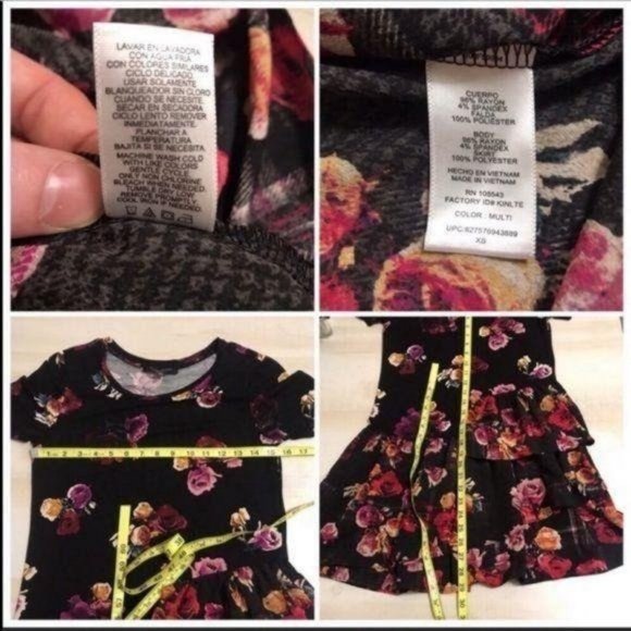 Thakoon For Design Nation Rose Print Dress XS - Picture 7 of 8